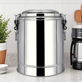 SOGA 12L Stainless Steel Insulated Stock Pot Hot & Cold Beverage Container