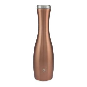 Stainless Steel Wine Carafe, Gold